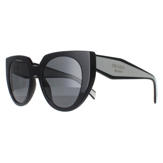 Prada Katzenaugen Damen Schwarz und Talc Dunkelgrau PR14WS - Image 2