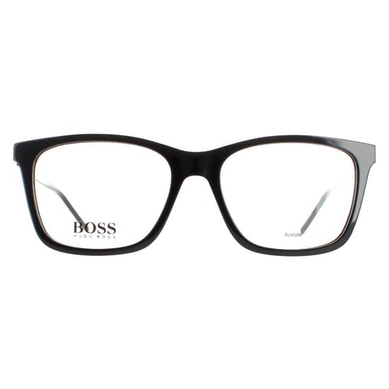 Hugo Boss Quadrat Unisex Schwarz BOSS 1158 - Image 1