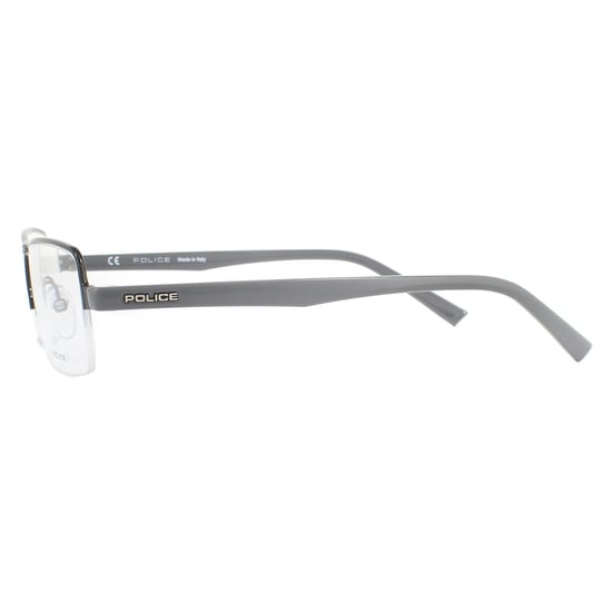 Police Halbrand Brille Shiny Schwarz für Herren - Image 3
