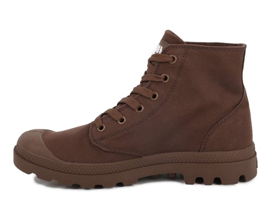 Palladium Mono Chrome Herren Stiefel in Rinde Braun - Image 3