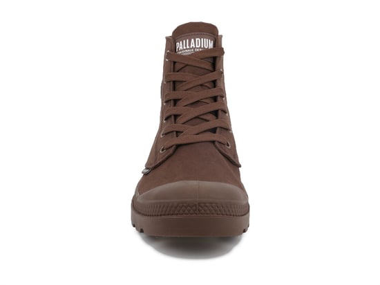 Palladium Mono Chrome Herren Stiefel in Rinde Braun - Image 4