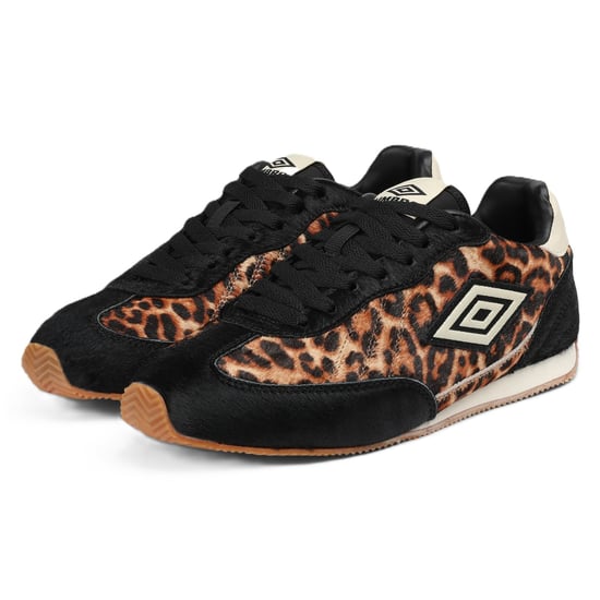 Umbro Clayton Leopard Schwarz Sneakers - Image 1