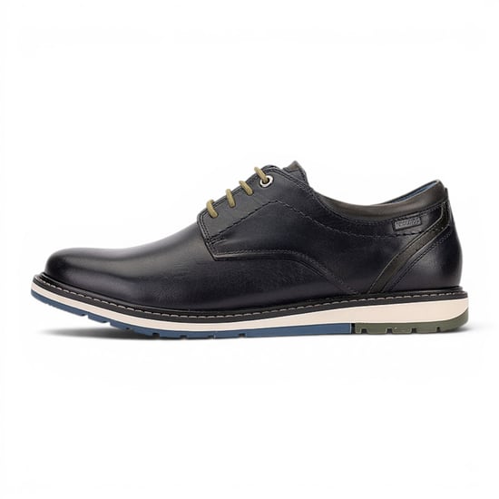 Pikolinos Herrenblaue Lederschuhe mit Schnürung – Berna - Image 2