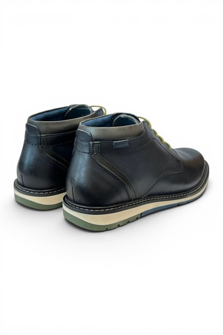 Pikolinos Herrenblaue Leder-Schnürstiefel mit Schnürung – Berna - Image 4