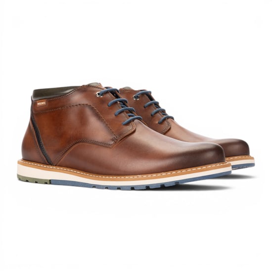 Pikolinos Herren braune Leder-Schnürstiefel Smart Boots – Berna - Image 4