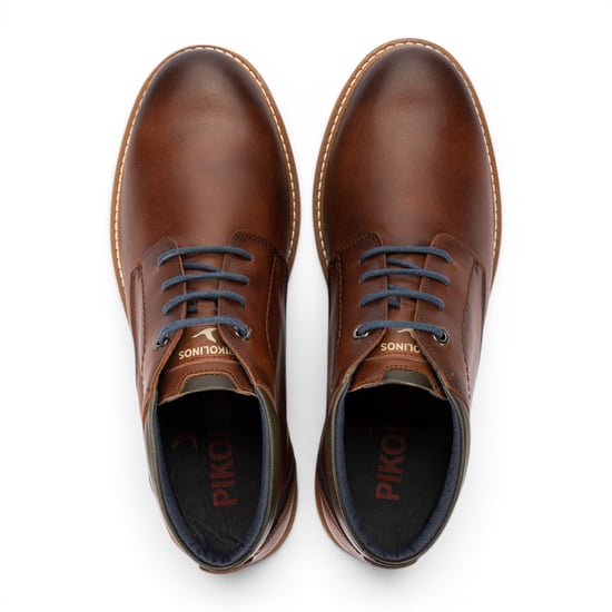 Pikolinos Herren braune Leder-Schnürstiefel Smart Boots – Berna - Image 5
