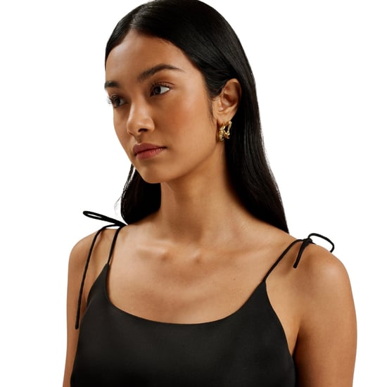 Damen Ted Baker Trägerkleid mit Rundhalsausschnitt in Schwarz - Image 4