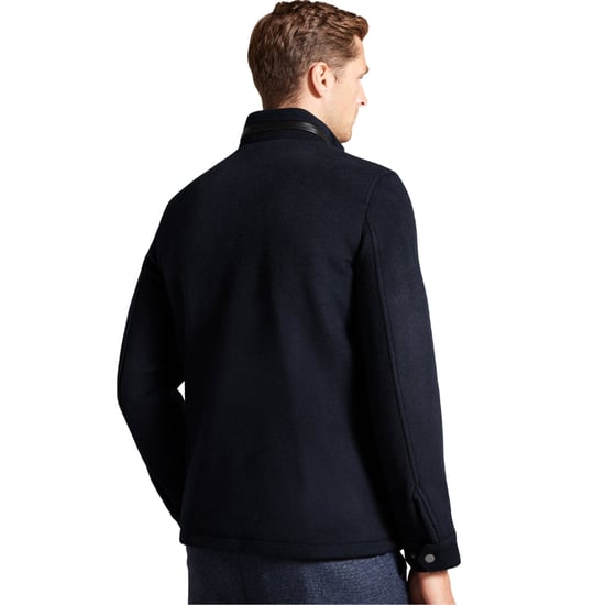 Herren Ted Baker Knowl Trichterkragen Feldjacke in Marineblau - Image 5