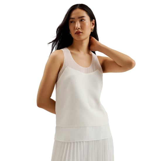 Damen Ted Baker Tt w Rcr Back Ld99 in Ivory - Image 4