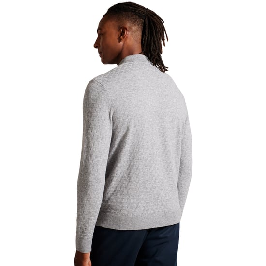 Ted Baker Morar Mens Grey Strick -Polo -Hemd - Image 5
