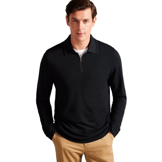 Ted Baker Karpol Herren Black Modal Pullover - Image 3