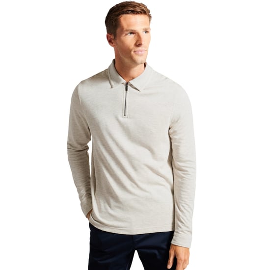 Ted Baker Karpol Herren Creme Modal Pullover - Image 3
