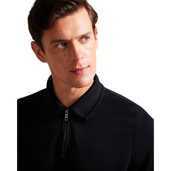 Ted Baker Karpol Herren Black Modal Pullover - Image 4