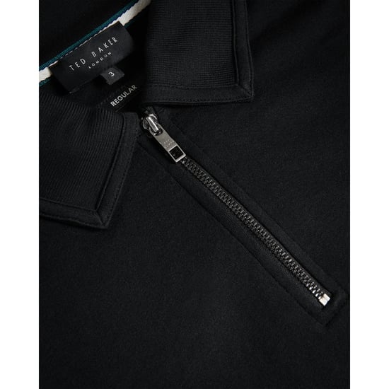 Ted Baker Karpol Herren Black Modal Pullover - Image 6