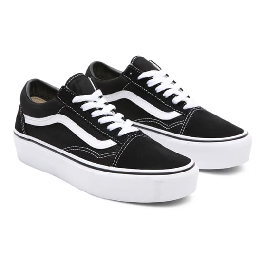 Kaufen Sie Vans Old Skool Platform Black/White Damen-Sneaker - Image 3