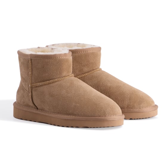 Aus Wooli "Bondi" Australien Kurze Schafsleder-Stiefelette, Tan - Image 6