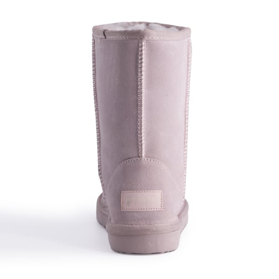 Aus Wooli "Cronulla" Australien Mitte Kalb Schaffell Stiefel, blass rosa - Image 3