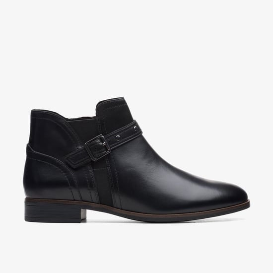 Trish Gurt schwarze Lederstiefel - Image 1