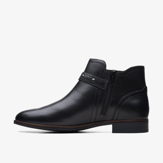 Trish Gurt schwarze Lederstiefel - Image 2