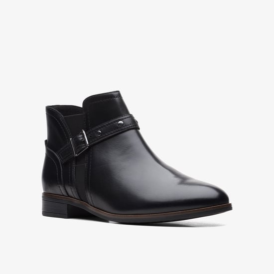 Trish Gurt schwarze Lederstiefel - Image 3
