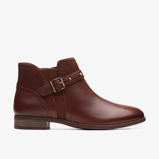 Trish Riemenstiefel Dunkelbraun Lea - Image 1