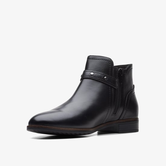 Trish Gurt schwarze Lederstiefel - Image 4