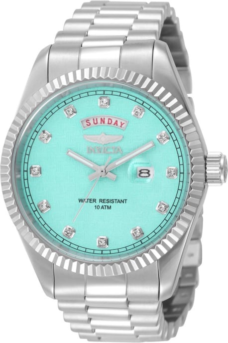 Invicta Specialty 51048 Herrenuhr - Quarzwerk - Edelstahl mit blauem Zifferblatt - 43 mm - Image 1
