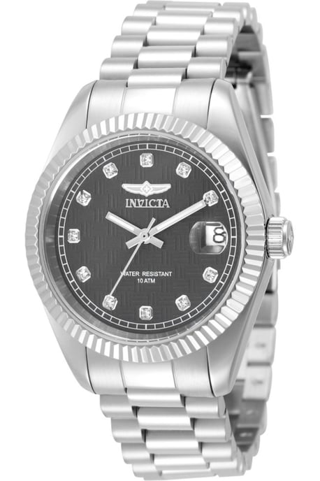 Invicta Specialty 51039 Damenuhr - Quarzwerk - Edelstahl mit grauem Zifferblatt - 36 mm - Image 1