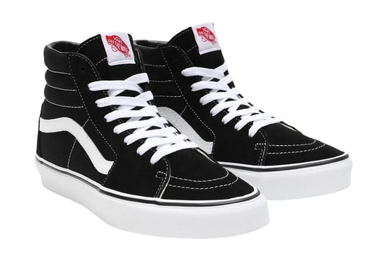 Kaufen Sie Vans Sk8 Hi Black/White Trainer - Image 4
