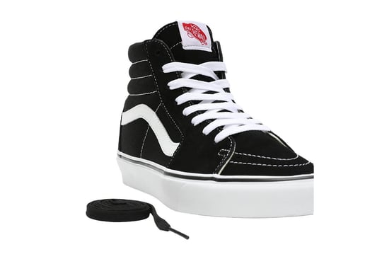 Kaufen Sie Vans Sk8 Hi Black/White Trainer - Image 6