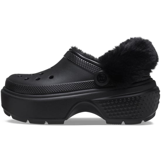Crocs Stomp Gefütterte EVA Damen Clogs Schwarz - Image 5