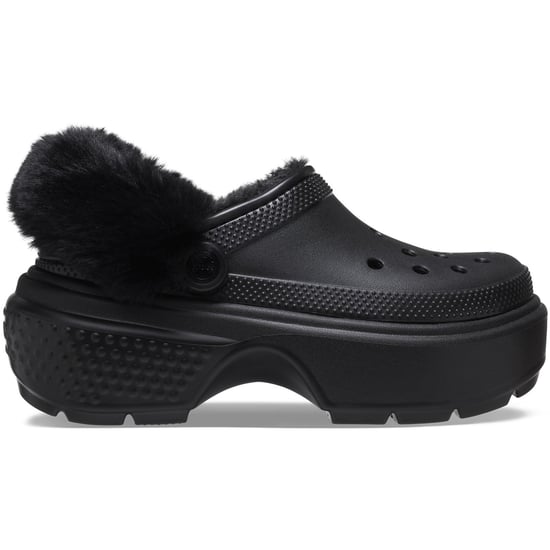 Crocs Stomp Gefütterte EVA Damen Clogs Schwarz - Image 6
