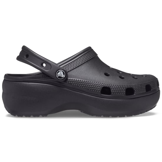 Crocs Classic Plattform Thermoplastische Damen Schwarz Clogs - Image 6