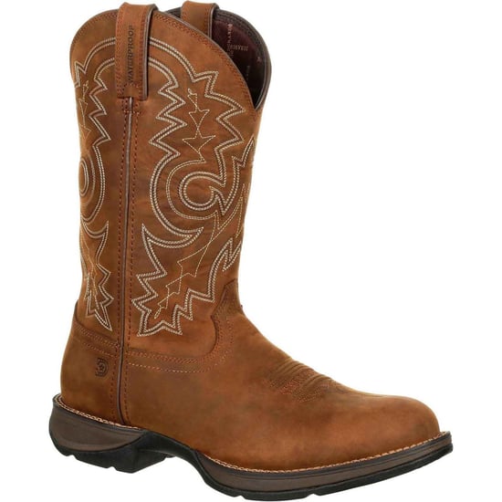 Durango Rebel Leder Herren Stiefel in Coyotebraun - Image 1
