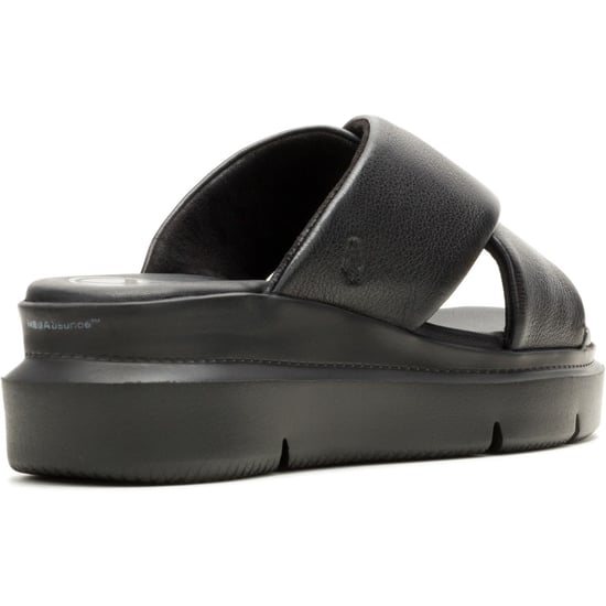 Hush Puppies Uplift Leder Damen Sandalen Schwarz - Image 2