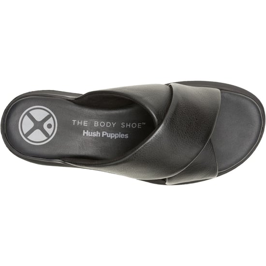 Hush Puppies Uplift Leder Damen Sandalen Schwarz - Image 4