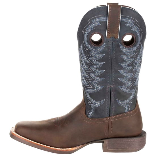Durango Rebel Pro Leder Herren Stiefel Belgisches Braun/Dunkelblau - Image 6