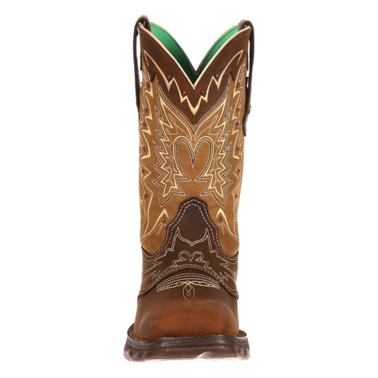 Durango Lady Rebel Leder Damen Nikotin/Braune Stiefel - Image 2