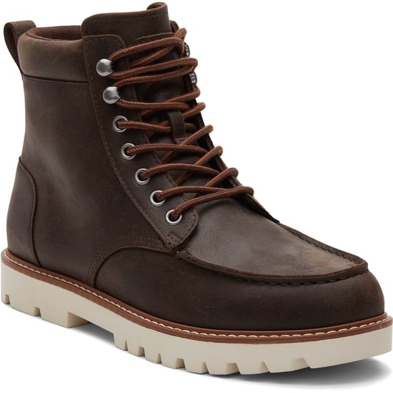 TOMS Palomar Leder Herren Stiefel Dunkelbraun - Image 1