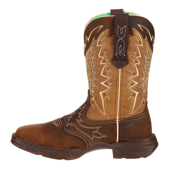 Durango Lady Rebel Leder Damen Nikotin/Braune Stiefel - Image 5