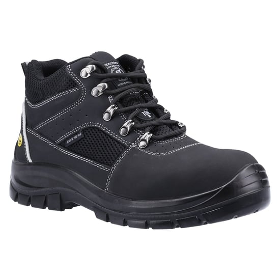 Skechers Herren Trophus Letic Memory Foam Leder Sicherheitsstiefel - Image 5