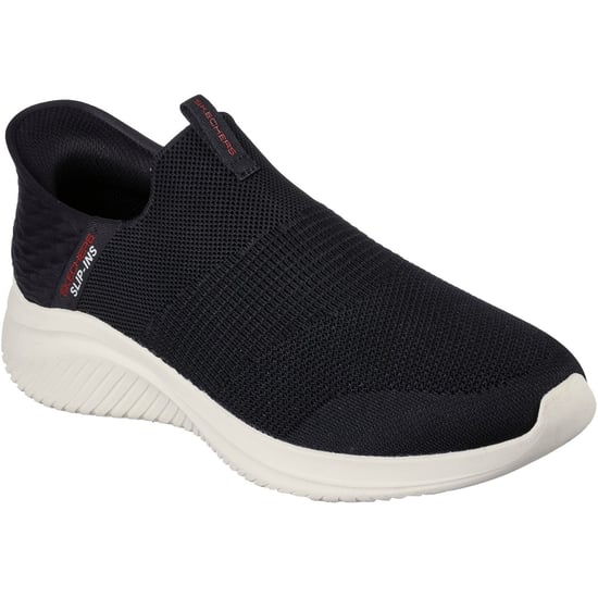 Skechers Ultra Flex 3.0 Smooth Step Polyester Herren Sneaker Schwarz - Image 1