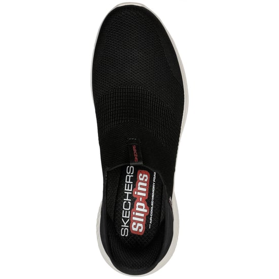 Skechers Ultra Flex 3.0 Smooth Step Polyester Herren Sneaker Schwarz - Image 3