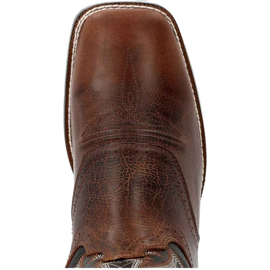 Durango Westward Leder Herren Stiefel Dunkel Kastanie/Schwarzer Onyx - Image 4