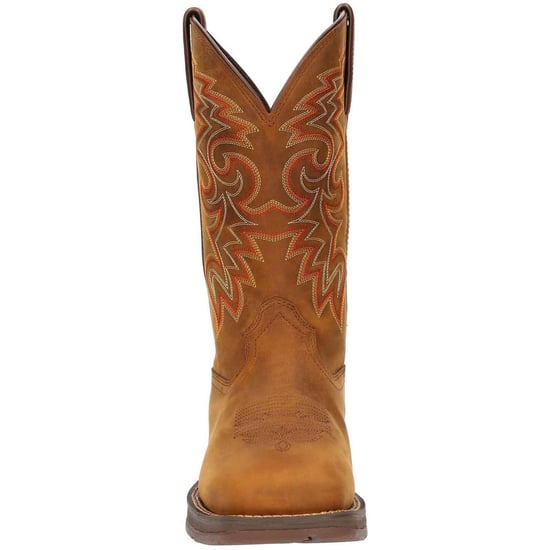 Durango Rebel Leder Herren Stiefel in Rostrot - Image 2