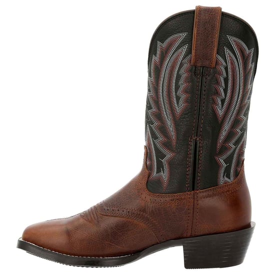 Durango Westward Leder Herren Stiefel Dunkel Kastanie/Schwarzer Onyx - Image 5