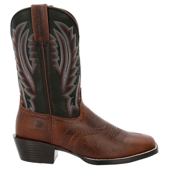 Durango Westward Leder Herren Stiefel Dunkel Kastanie/Schwarzer Onyx - Image 6