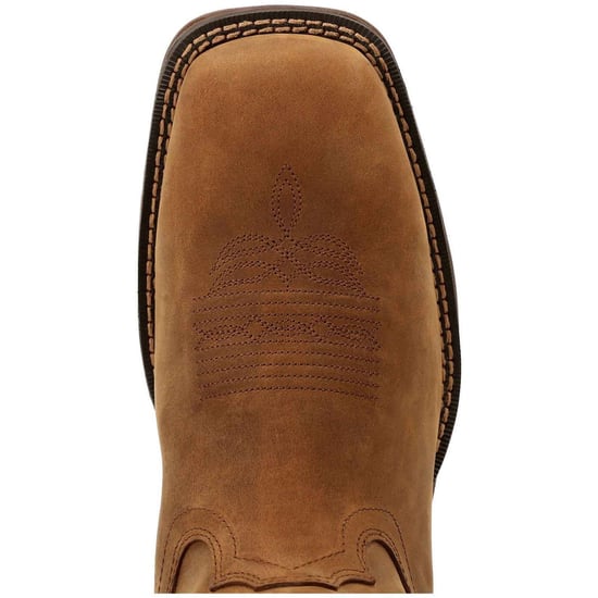 Durango Rebel Leder Herren Stiefel in Rostrot - Image 4