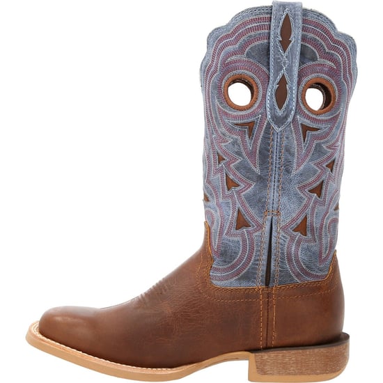 Durango Lady Rebel Pro Leder Damenstiefel in Goldbraun/Periwinkle - Image 5