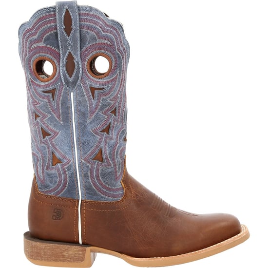 Durango Lady Rebel Pro Leder Damenstiefel in Goldbraun/Periwinkle - Image 6